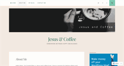 Desktop Screenshot of jesusandcoffee.com